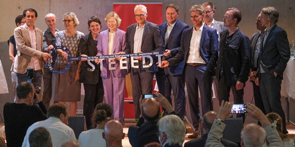 Eröffnung des "steeedt" mit Gästen aus Kultur und Politik